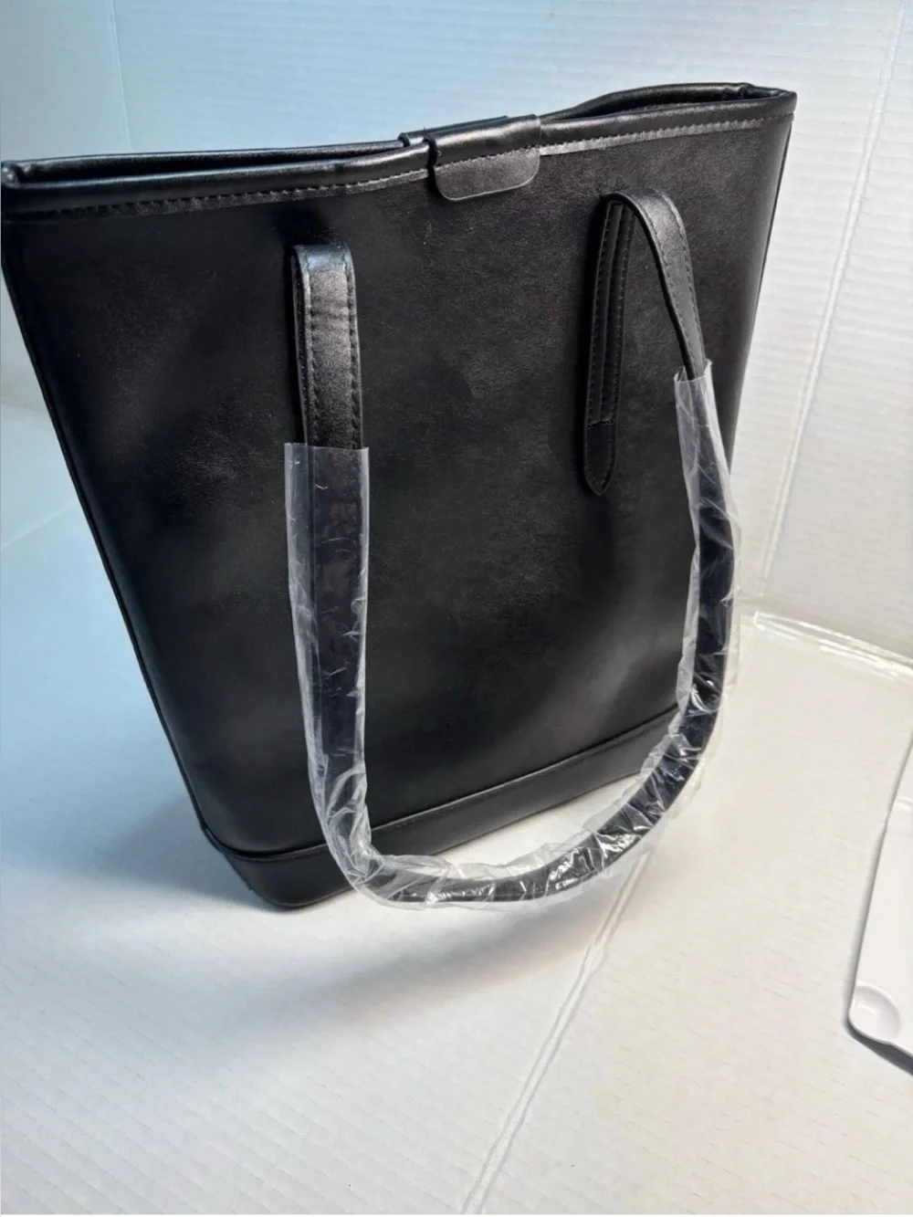 NWT Black Tote Classic Black Tote Work, BagTote, Minimalist Purse 2 Pcs. bag